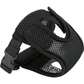 Ochronne spodnie grzewcze Comfort z siatką, czarne M 40-50 cm